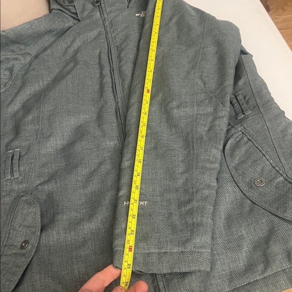 The North Face Women's Teal HIVENT Hooded Ski Jacket skying snowboarding - Picture 15 of 16